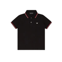 Load image into Gallery viewer, Black Polo Shirt