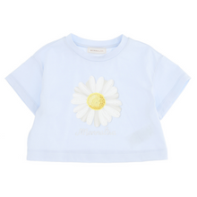 Load image into Gallery viewer, Blue Jewelled Daisy T-Shirt