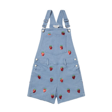 Load image into Gallery viewer, Strawberry Dungarees
