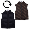 Black Reversible FF Gillet