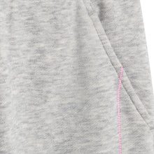 Load image into Gallery viewer, Girls Grey &amp; Pink Logo Sweat Pants