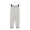 Girls Grey & Pink Logo Sweat Pants