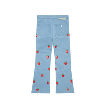 Load image into Gallery viewer, Strawberry Flare Jeans