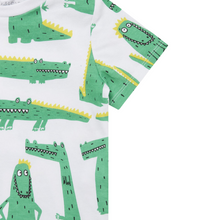 Load image into Gallery viewer, White Crocodile Babies T-Shirt