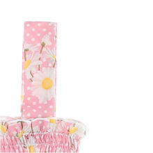 Load image into Gallery viewer, Pink Daisy Peplum Top