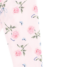 Load image into Gallery viewer, Pink Floral Leggings