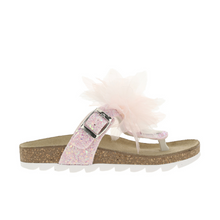 Load image into Gallery viewer, Pink Ruffle Sandals