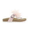 Pink Ruffle Sandals