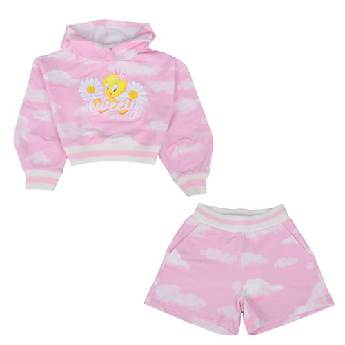 Pink Cloud Tweety Set