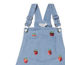 Load image into Gallery viewer, Strawberry Dungarees