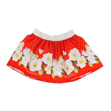 Load image into Gallery viewer, Red Flower Skirt