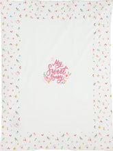 Load image into Gallery viewer, White Sweet Baby Blanket