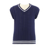 Navy Cable Knit Jumper