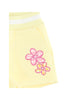 Yellow Flower Shorts