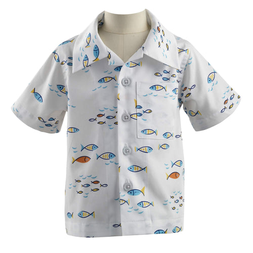 White Fish Shirt