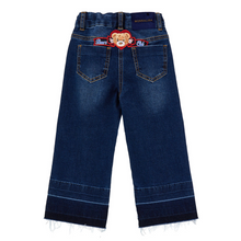 Load image into Gallery viewer, Denim Teddy Wide Leg Jeans