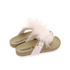 Pink Ruffle Sandals