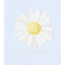 Load image into Gallery viewer, Blue Jewelled Daisy T-Shirt
