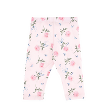 Load image into Gallery viewer, Pink Floral Leggings