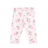 Pink Floral Leggings