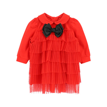 Load image into Gallery viewer, Red &#39;Tallulah&#39; Baby Dress