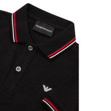 Load image into Gallery viewer, Black Polo Shirt
