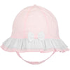 Pink Bow Sun Hat