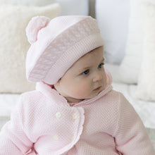 Load image into Gallery viewer, Pink Knitted Beret