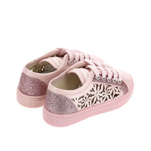 Load image into Gallery viewer, Pink Glitter Trainer