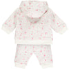 Pink Floral Baby Tracksuit