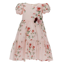 Load image into Gallery viewer, Pink Maxi Roses Chic Dress