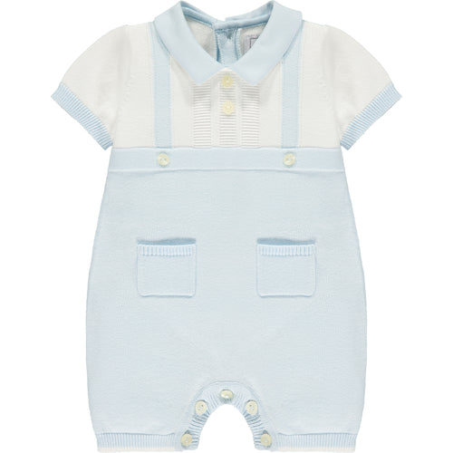 Blue Knitted Shortie