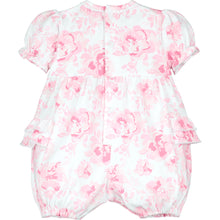 Load image into Gallery viewer, Pink Floral Romper