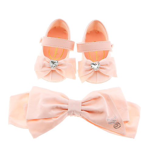 Pink Baby Shoe & HB Gift Box Set
