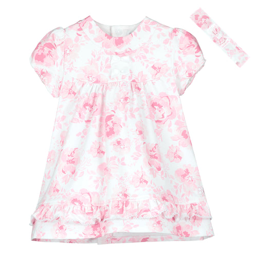 Pink Floral Dress