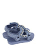 Dusty Blue Gem Sandals