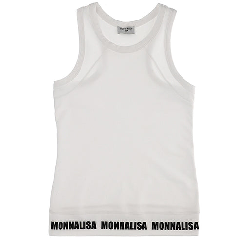 White Tunic Vest Top
