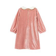 Load image into Gallery viewer, Pink &#39;Agnes&#39; Velvet Dress