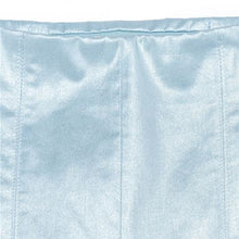 Load image into Gallery viewer, Blue Satin Stretch Jegging