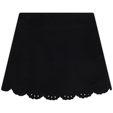 Load image into Gallery viewer, Navy Laser Cut Skirt