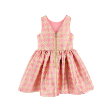 Load image into Gallery viewer, Pink &amp; Gold &#39;Cat&#39; Dress