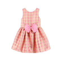 Load image into Gallery viewer, Pink &amp; Gold &#39;Cat&#39; Dress