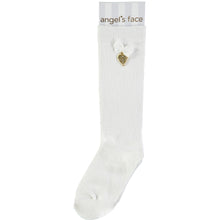 Load image into Gallery viewer, Ivory Charming Socks