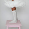 Ivory Charming Socks