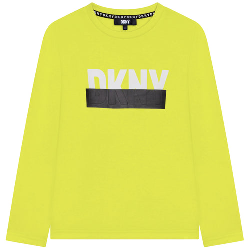 Boys Lime Logo Top