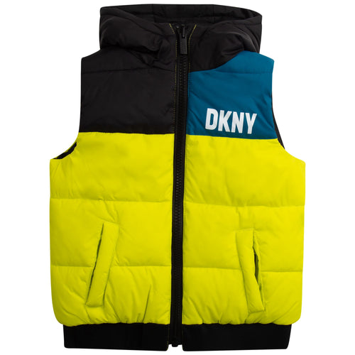Yellow & Black Reversible Gilet