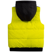 Load image into Gallery viewer, Yellow &amp; Black Reversible Gilet