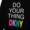 Black 'Do Your Thing' Sweat Dress