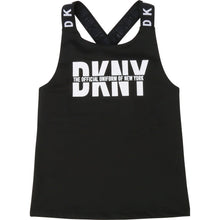 Load image into Gallery viewer, Black Logo Vest Top