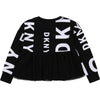 Black Logo Sweat Top